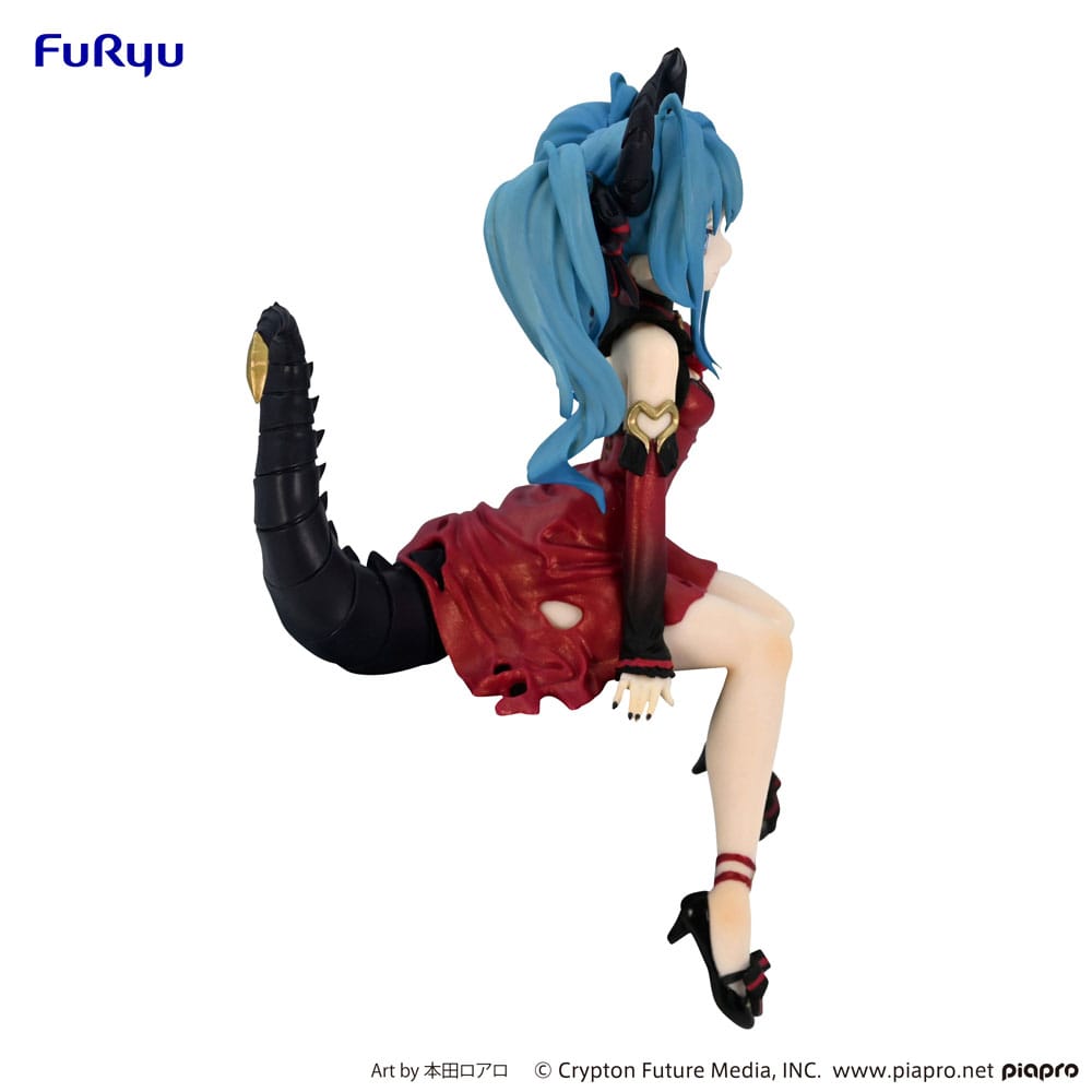 Hatsune Miku Noodle Stopper Villain Red Color Statue