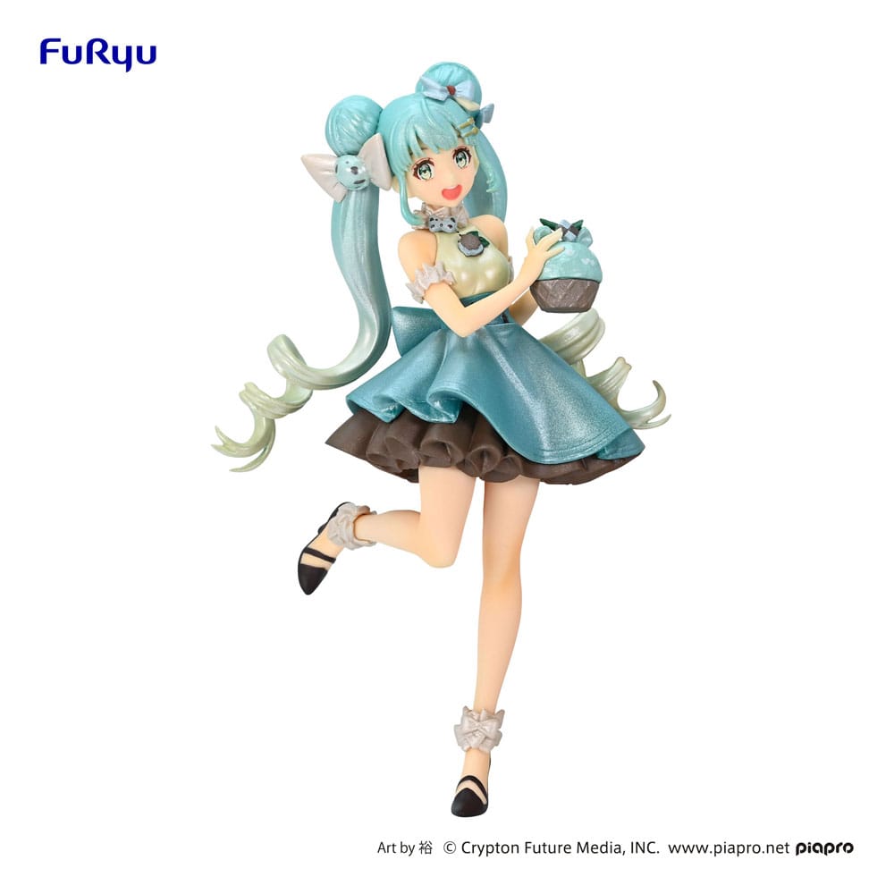 Hatsune Miku Chocolate Mint Pearl Color Statue