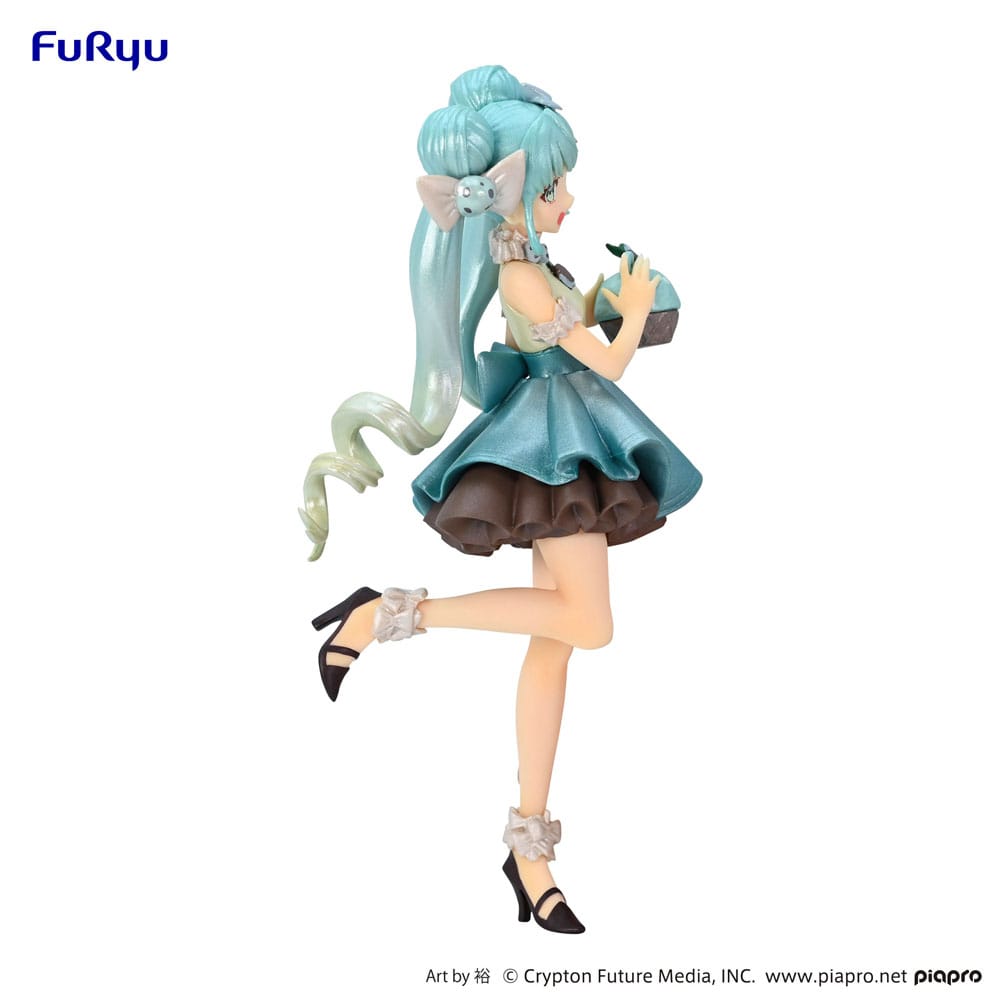 Hatsune Miku Chocolate Mint Pearl Color Statue