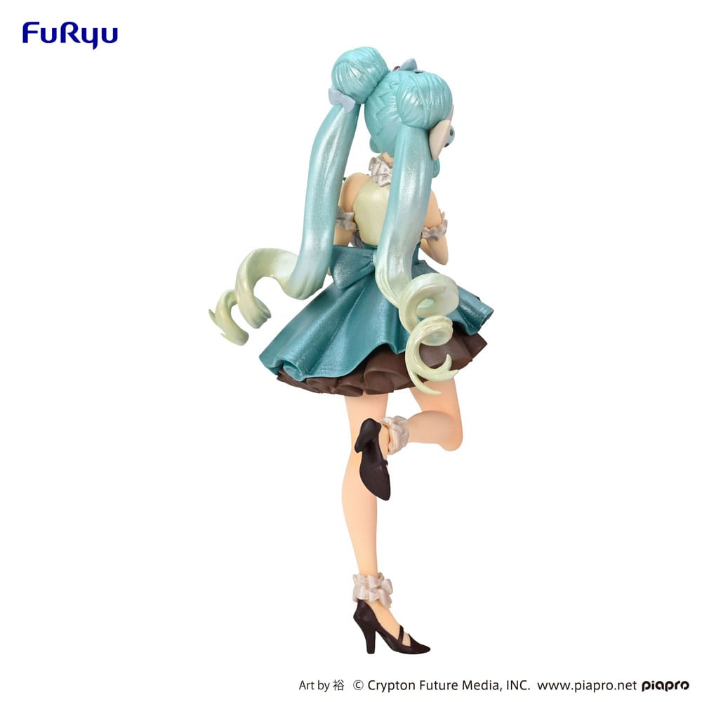 Hatsune Miku Chocolate Mint Pearl Color Statue
