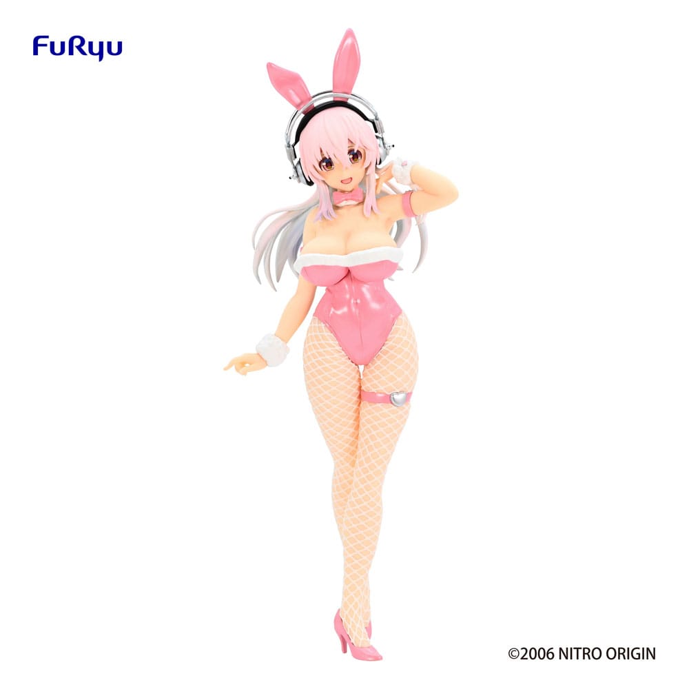 Super Sonico Pink Version 30cm Statue