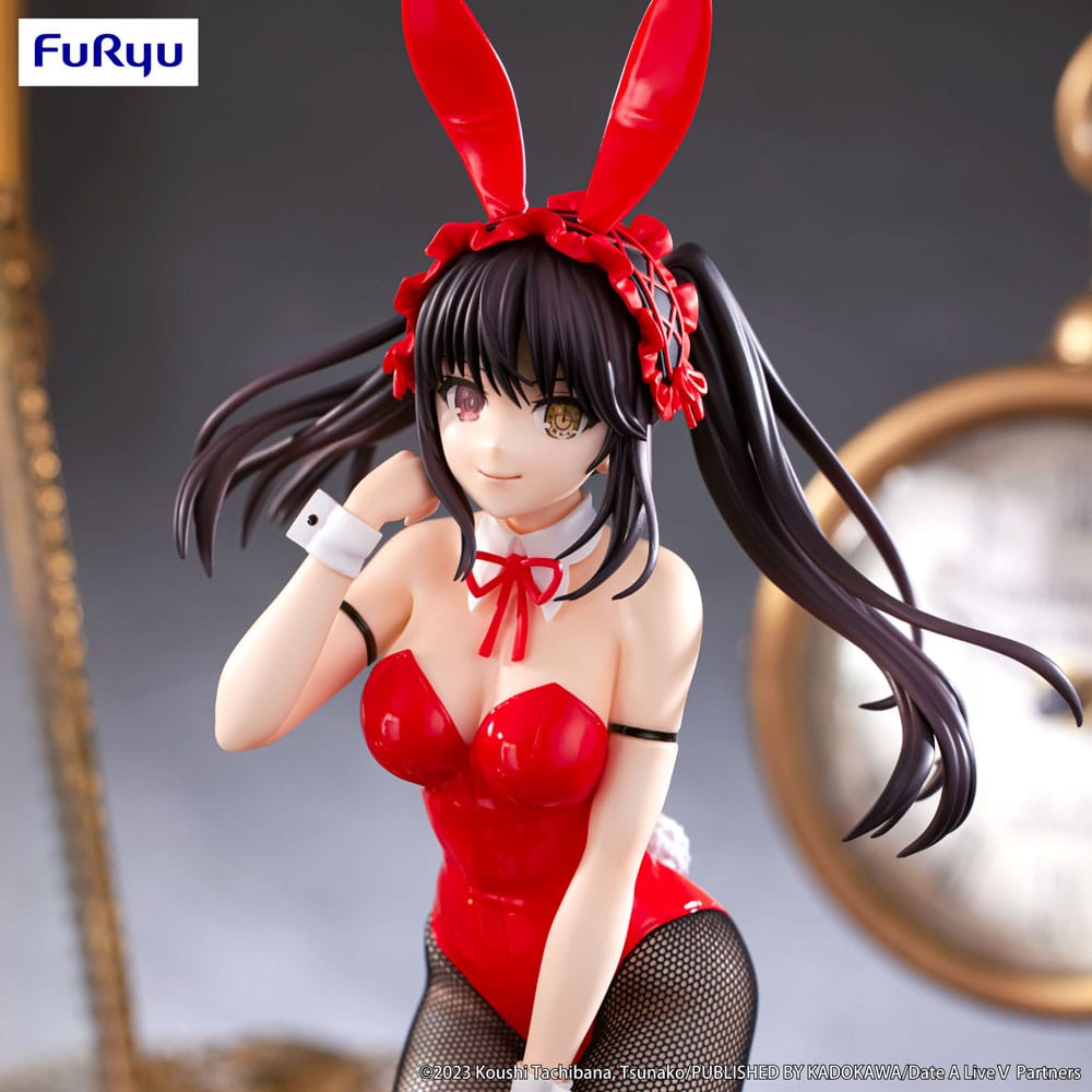 Date A Live Kurumi Tokisaki BiCute Bunnies 29cm Statue