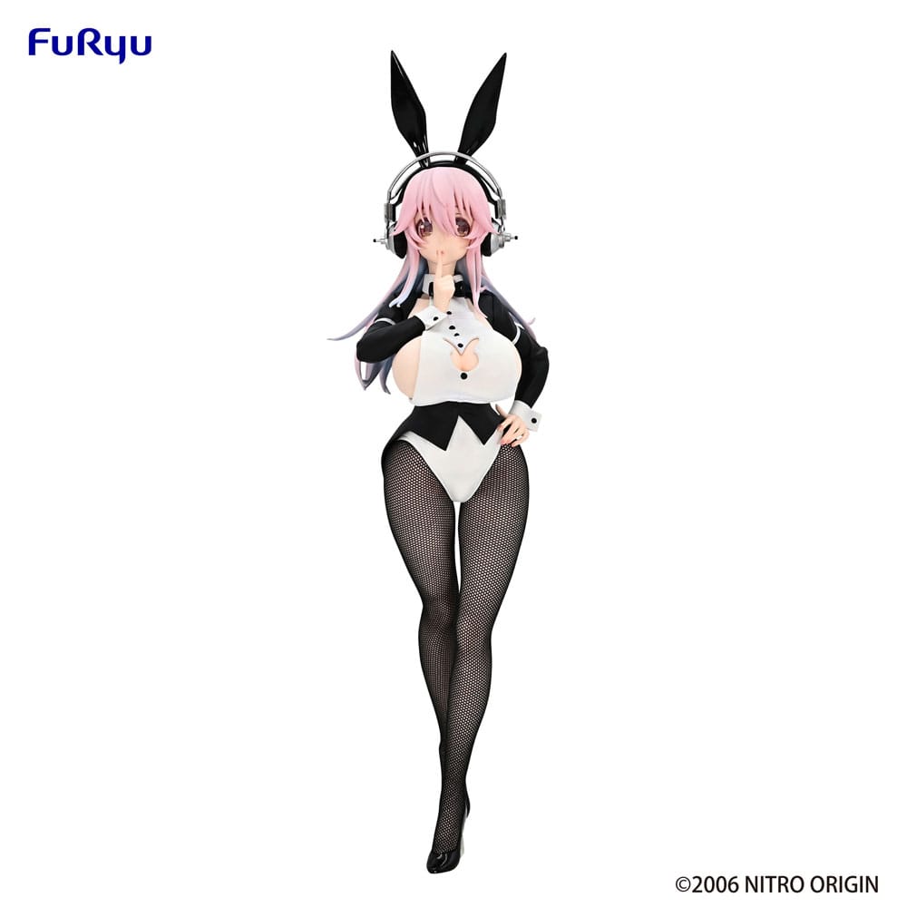 Super Sonico BiCute Bunnies Tailcoat 30 cm Statue
