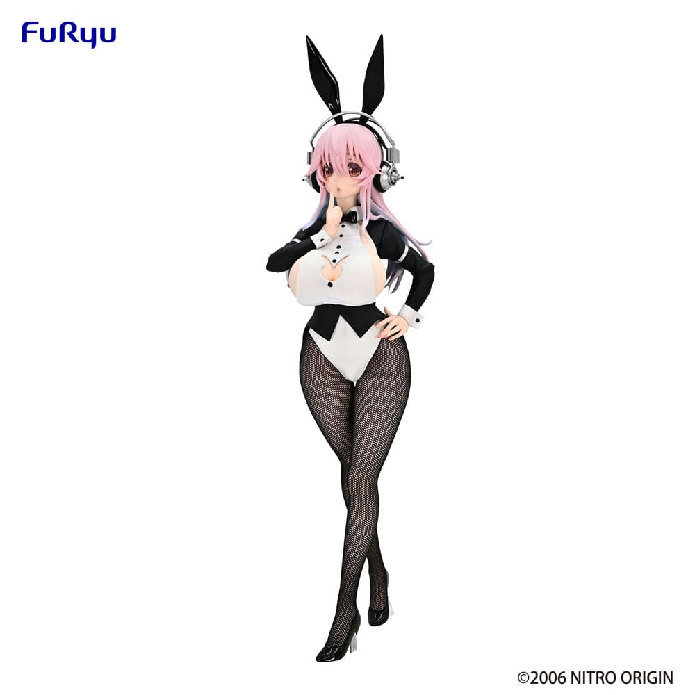 Super Sonico BiCute Bunnies Tailcoat 30 cm Statue