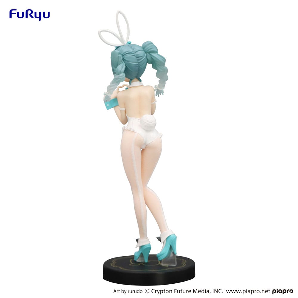 Hatsune Miku BiCute Bunnies Rurudo White Color 27 cm Statue