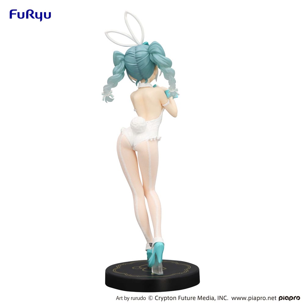 Hatsune Miku BiCute Bunnies Rurudo White Color 27 cm Statue