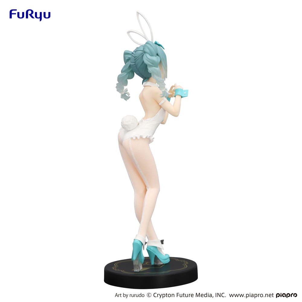 Hatsune Miku BiCute Bunnies Rurudo White Color 27 cm Statue