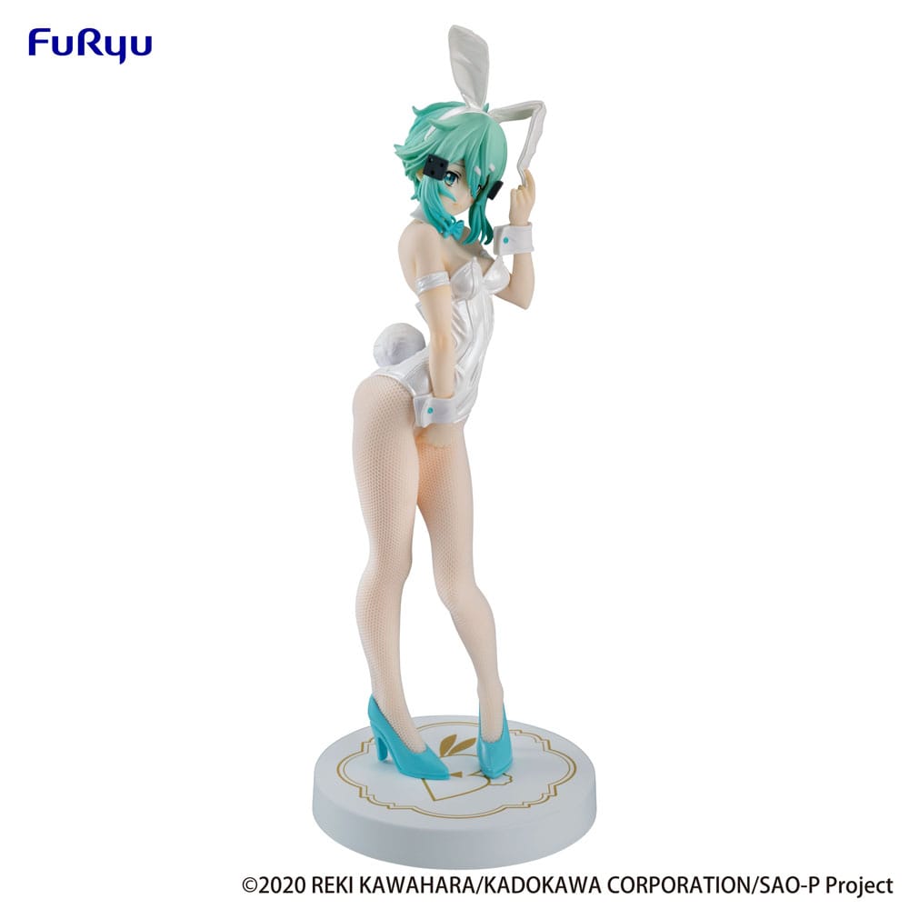 Sword Art Online Sinon BiCute Bunnies White Pearl Ver. 28 cm Statue