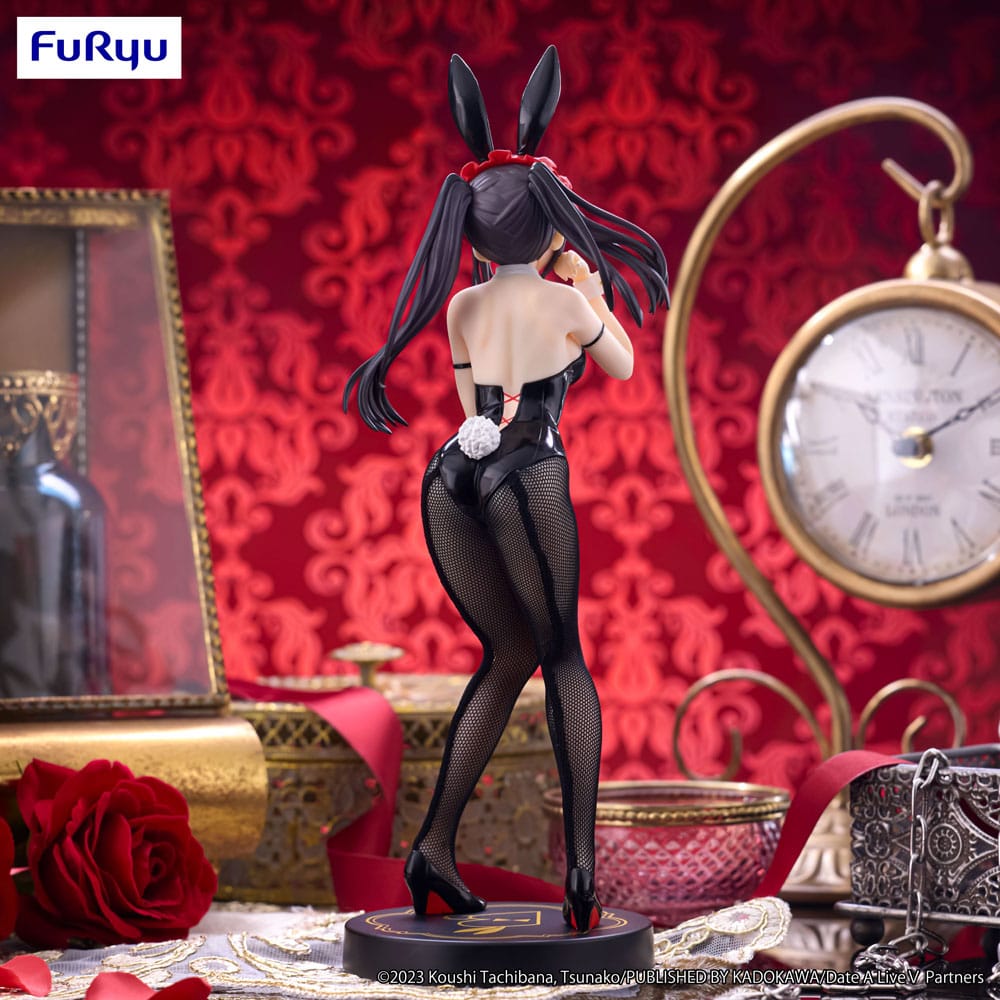Date A Live V Kurumi Tokisaki Black Color Ver. BiCute Bunnies 29cm Statue