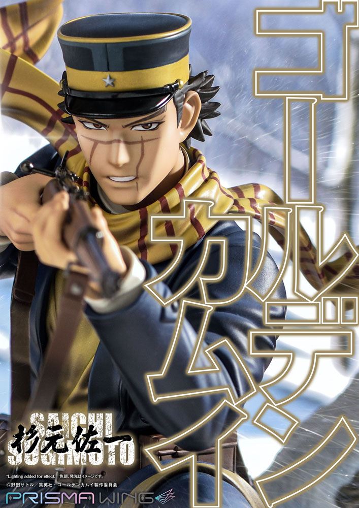 Golden Kamuy Saichi Sugimoto Prisma Wing 1/7 20 cm Statue