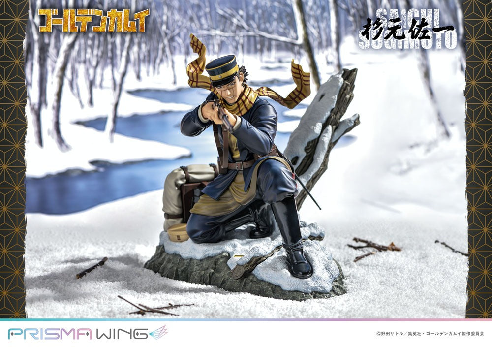 Golden Kamuy Saichi Sugimoto Prisma Wing 1/7 20 cm Statue
