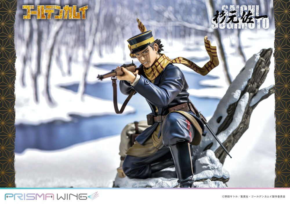 Golden Kamuy Saichi Sugimoto Prisma Wing 1/7 20 cm Statue
