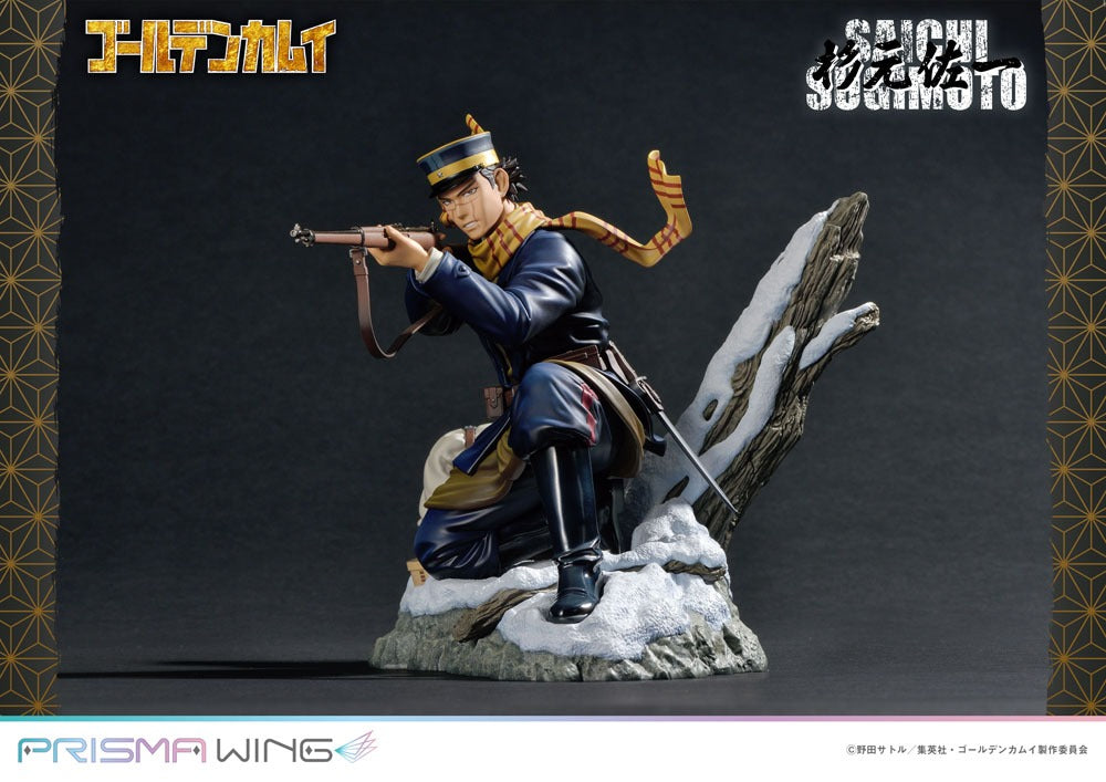 Golden Kamuy Saichi Sugimoto Prisma Wing 1/7 20 cm Statue
