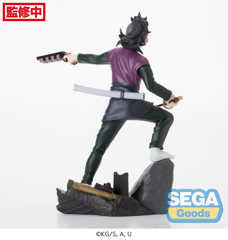 Demon Slayer Genya Xross Link 15cm Statue