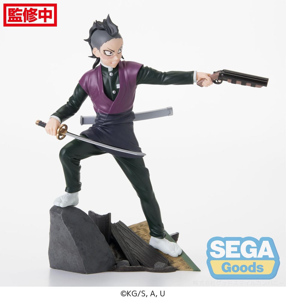 Demon Slayer Genya Xross Link 15cm Statue