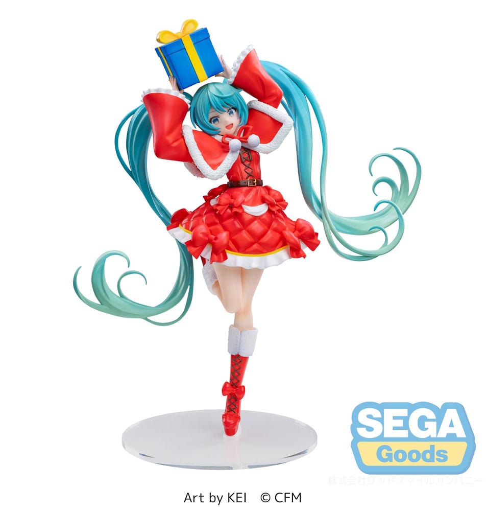 Hatsune Miku Christmas Luminasta 19 cm Statue