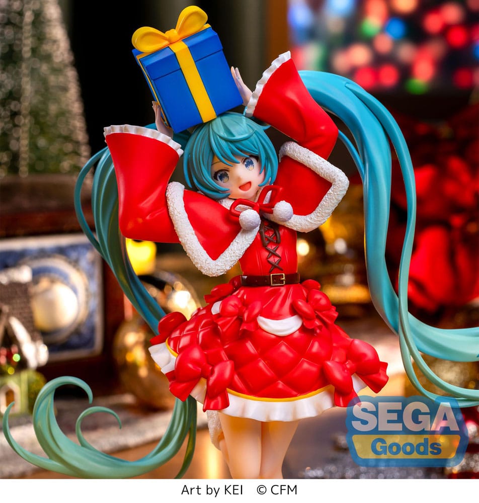 Hatsune Miku Christmas Luminasta 19 cm Statue