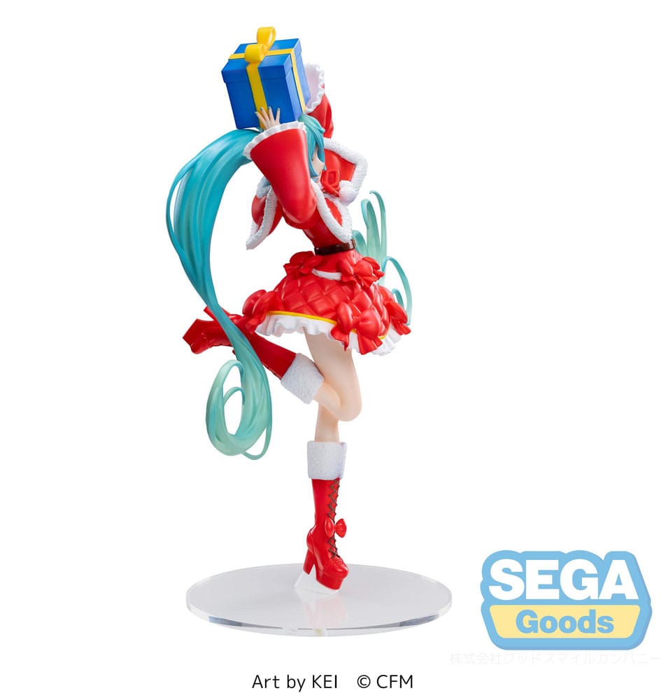 Hatsune Miku Christmas Luminasta 19 cm Statue