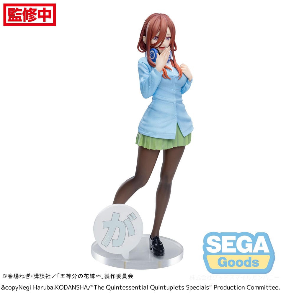 Quintessential Quintuplets Miku Nakano Luminasta 20 cm Statue