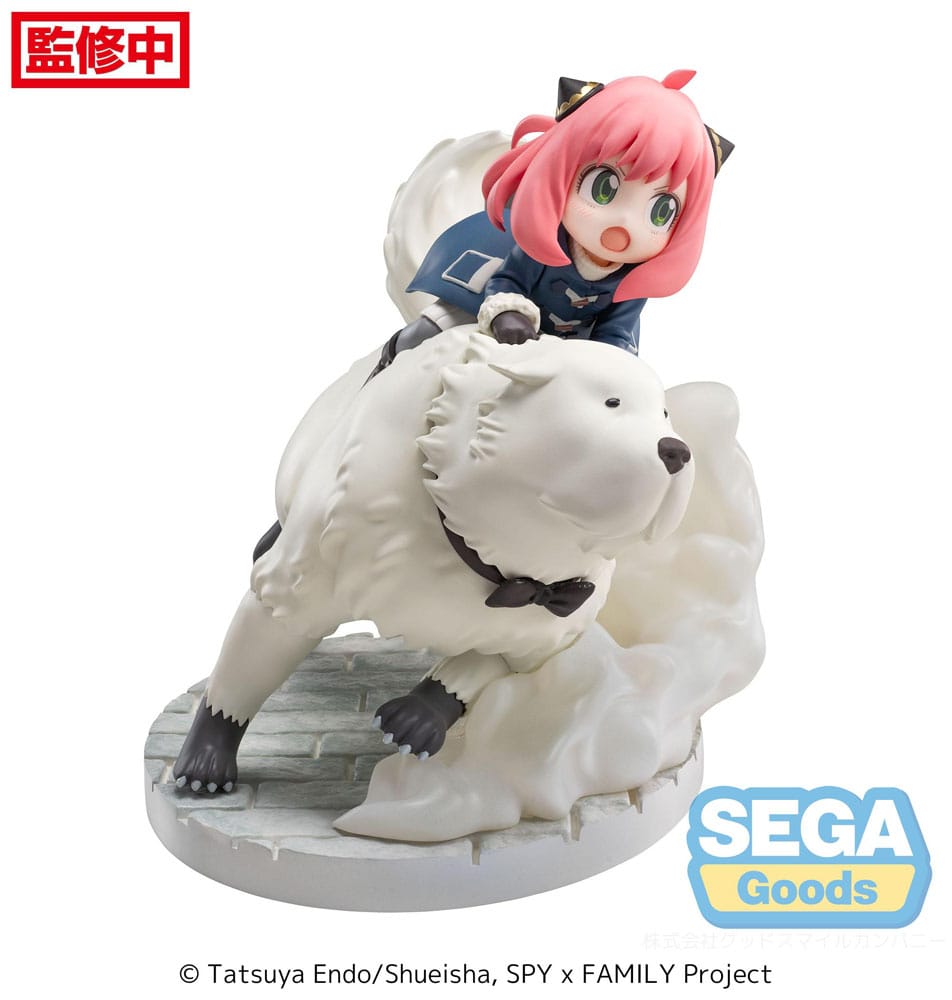 Spy x Family Anya & Bond Mission Extend Luminasta 16 cm Statue