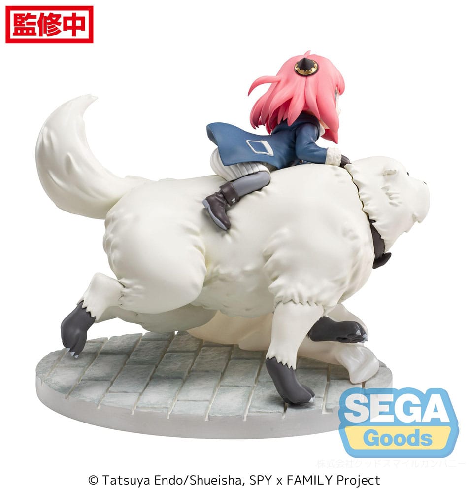 Spy x Family Anya & Bond Mission Extend Luminasta 16 cm Statue