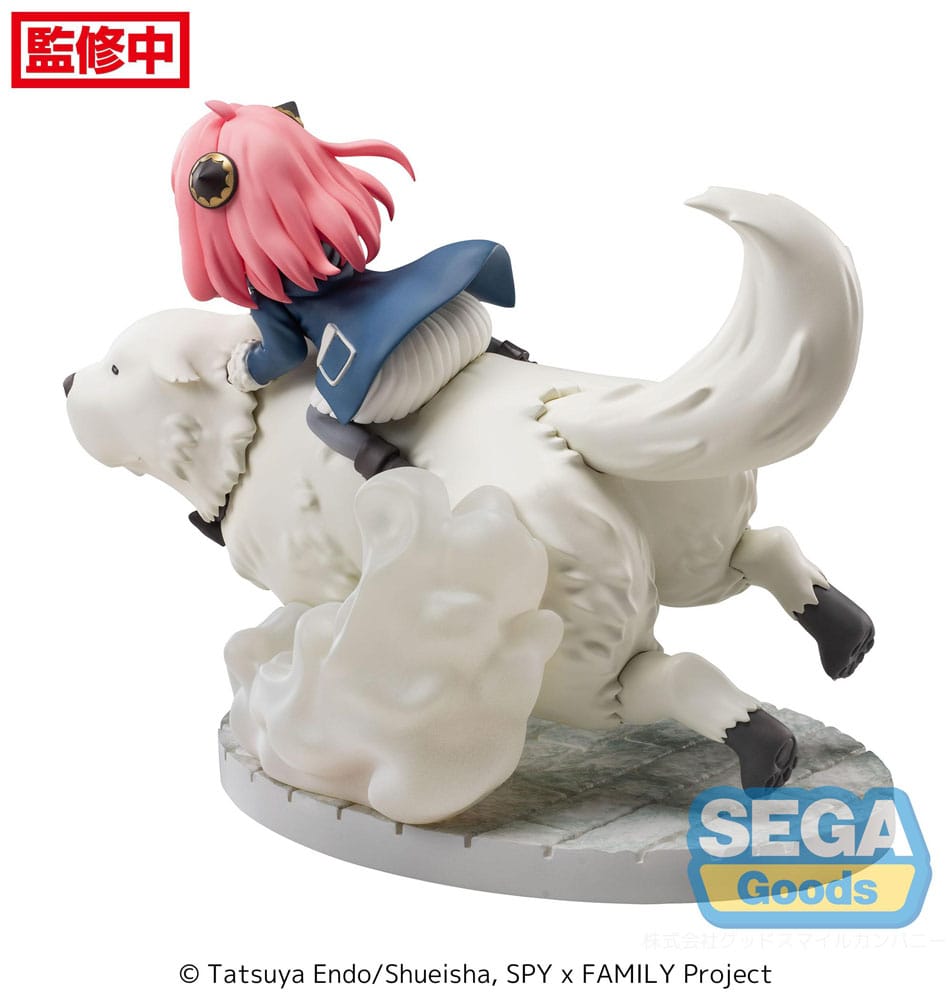 Spy x Family Anya & Bond Mission Extend Luminasta 16 cm Statue