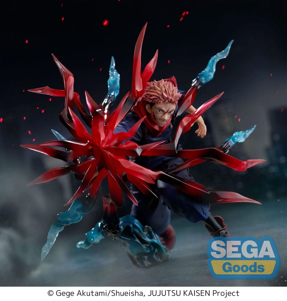 Jujutsu Kaisen Yuji Itadori Black Flash Luminasta 16 cm Statue