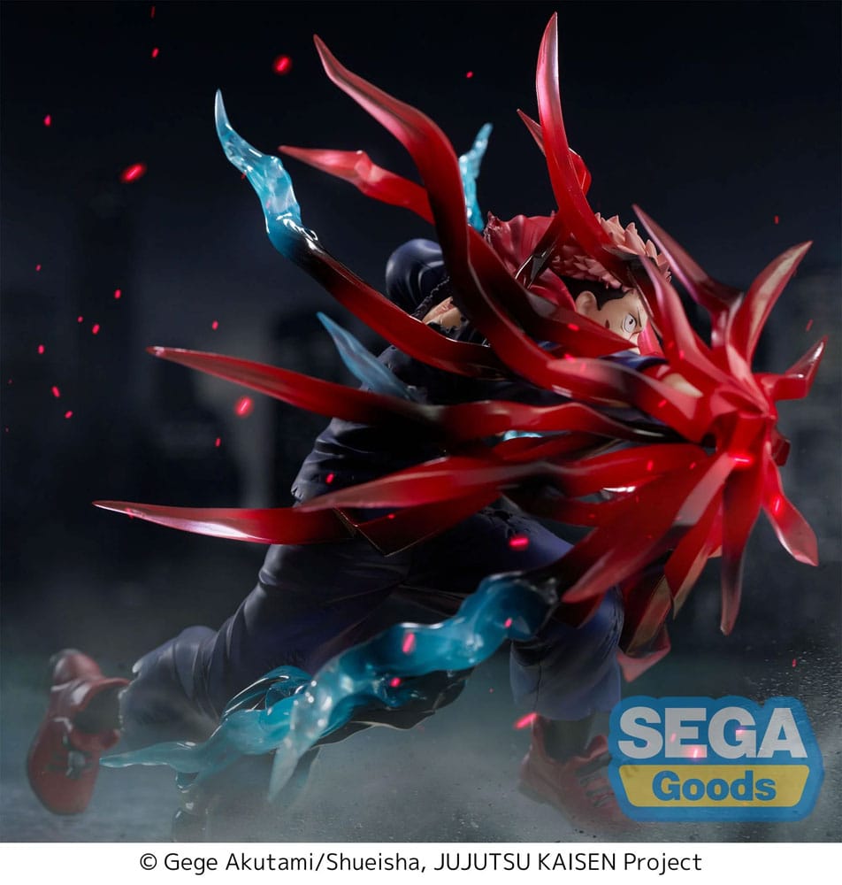 Jujutsu Kaisen Yuji Itadori Black Flash Luminasta 16 cm Statue