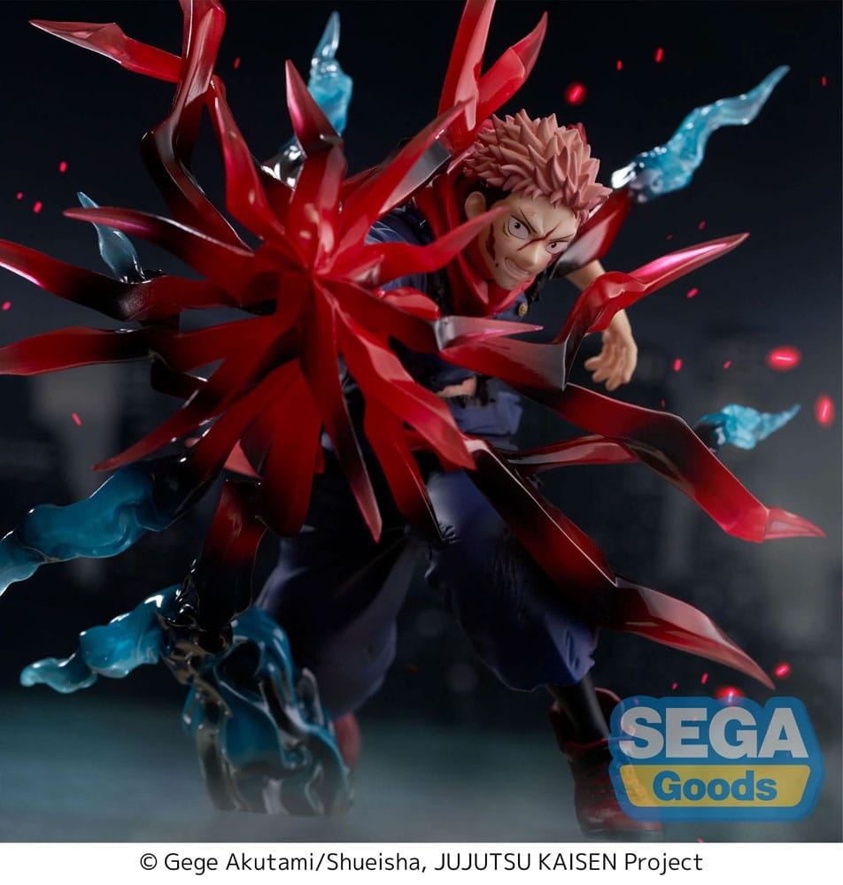 Jujutsu Kaisen Yuji Itadori Black Flash Luminasta 16 cm Statue