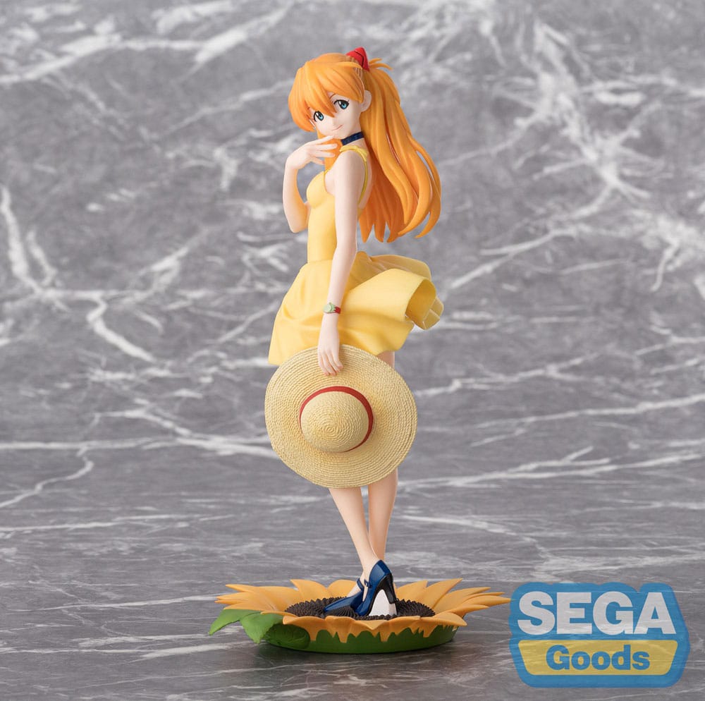 Neon Genesis Evangelion Asuka Summer Dress Ver.2 Luminasta 24cm Statue