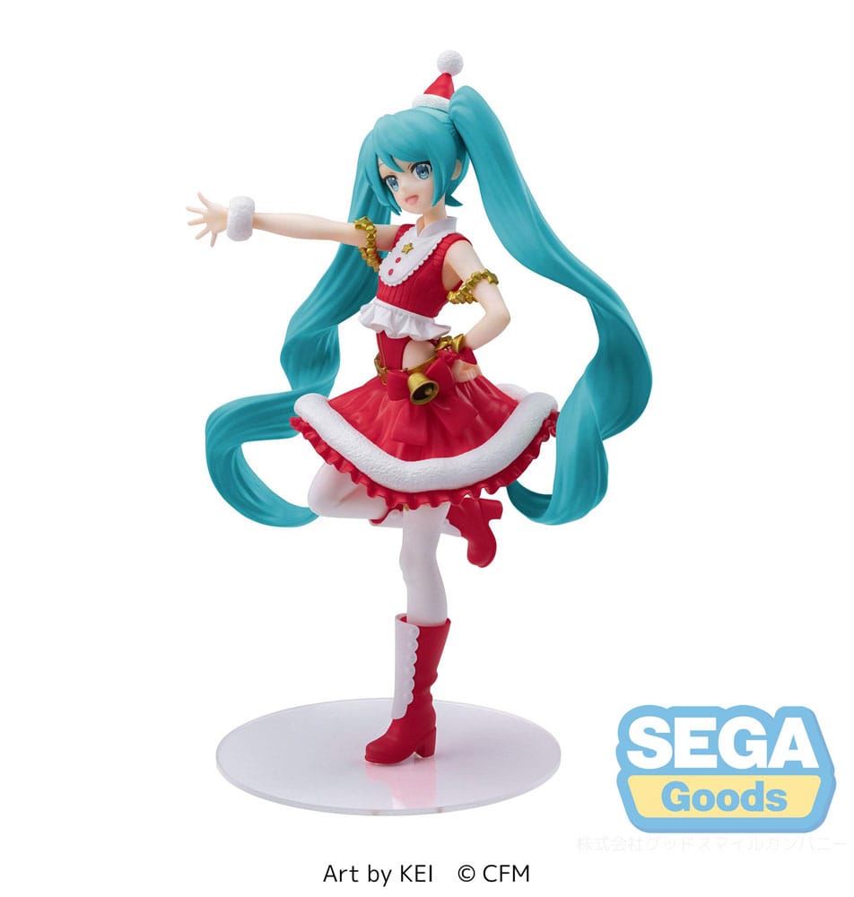 Hatsune Miku Christmas 2023 Luminasta 20 cm Figur