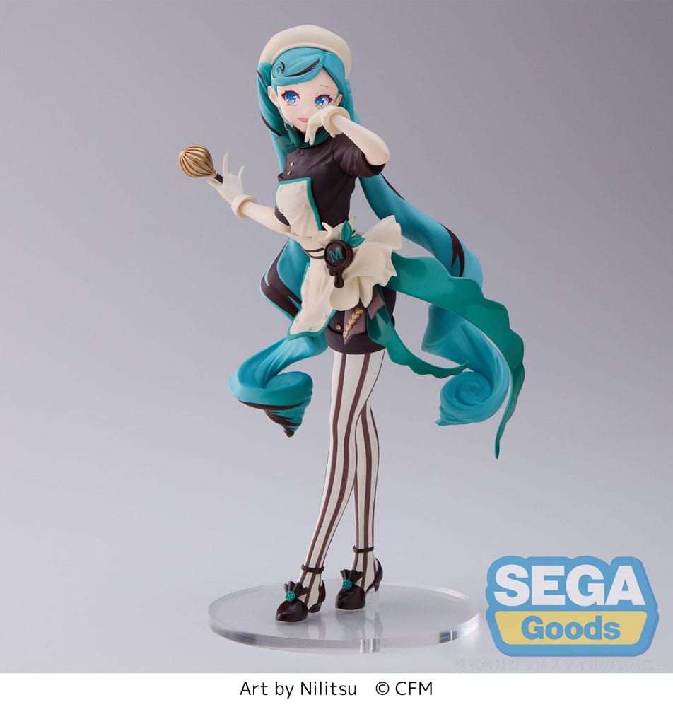 Hatsune Miku Bitter Patissier Luminasta 21cm Statue