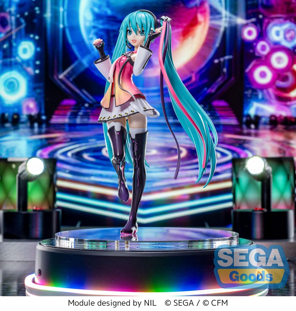 Hatsune Miku Project DIVA MEGA39's Luminasta 18cm Figur