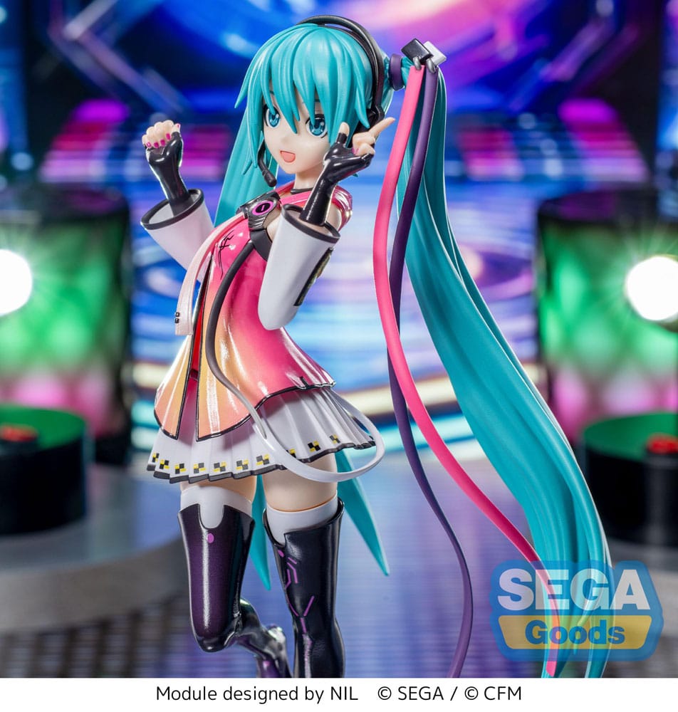Hatsune Miku Project DIVA MEGA39's Luminasta 18cm Figur