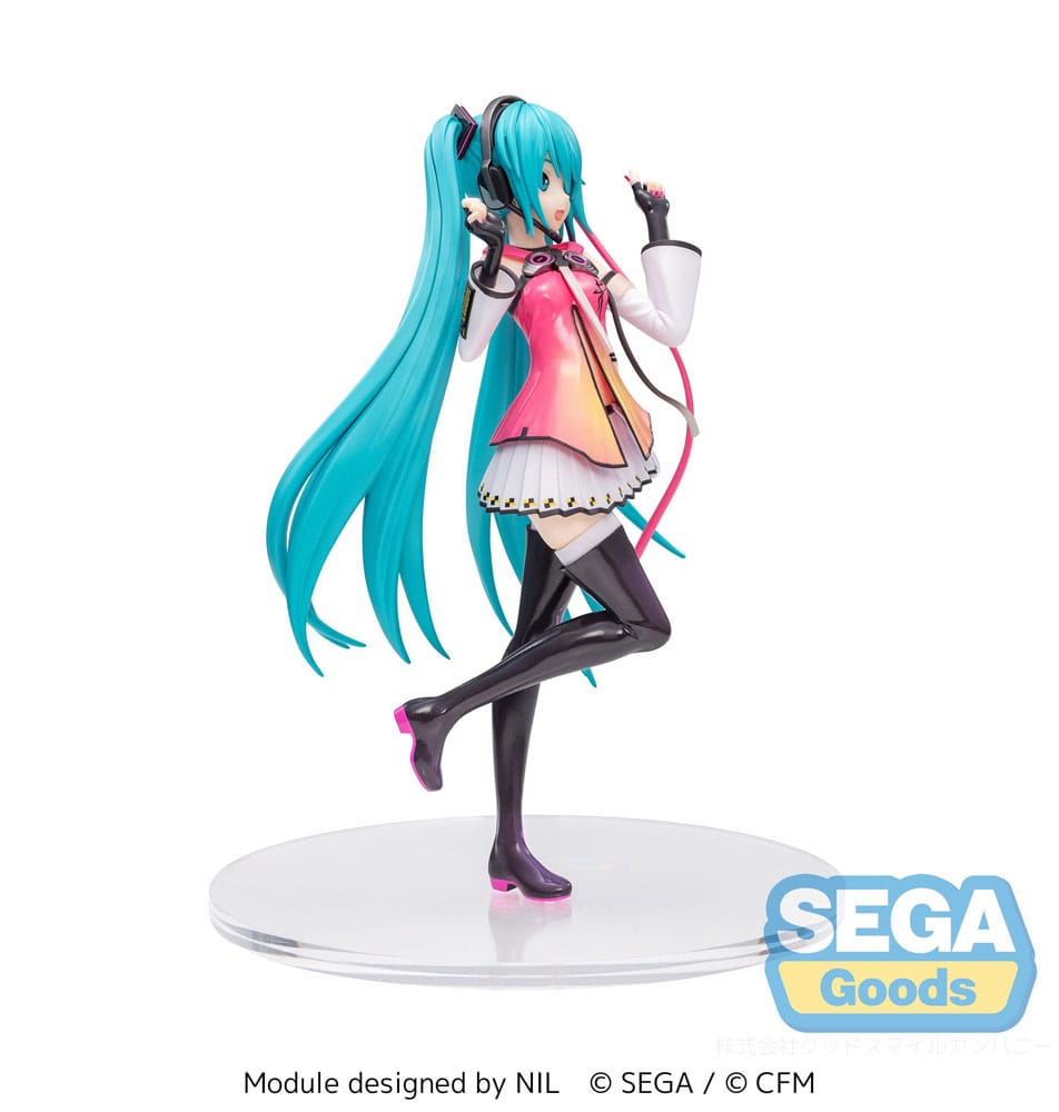 Hatsune Miku Project DIVA MEGA39's Luminasta 18cm Figur