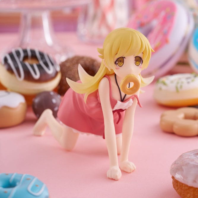 Monogatari Shinobu Oshino Desktop Cute 13 cm Statue