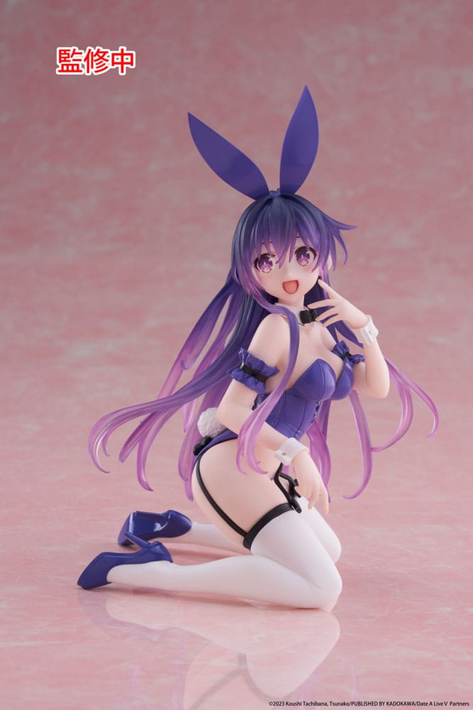 Date A Live V Tohka Yatogami Bunny Ver. Desktop Cute 13 cm Statue