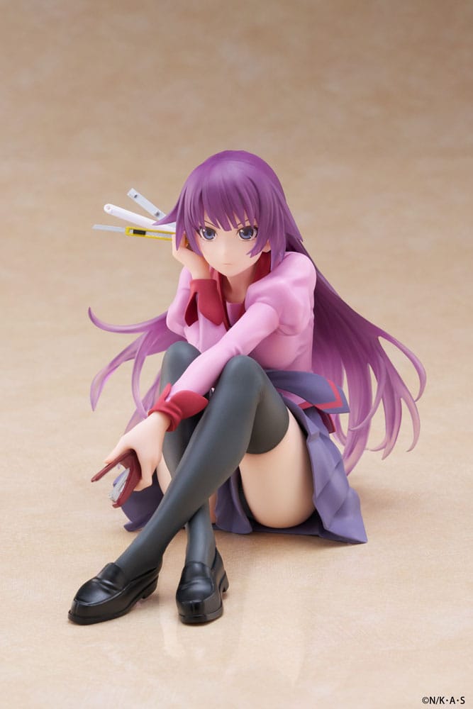 Monogatari Hitagi Senjougahara Desktop Cute 13 cm Statue