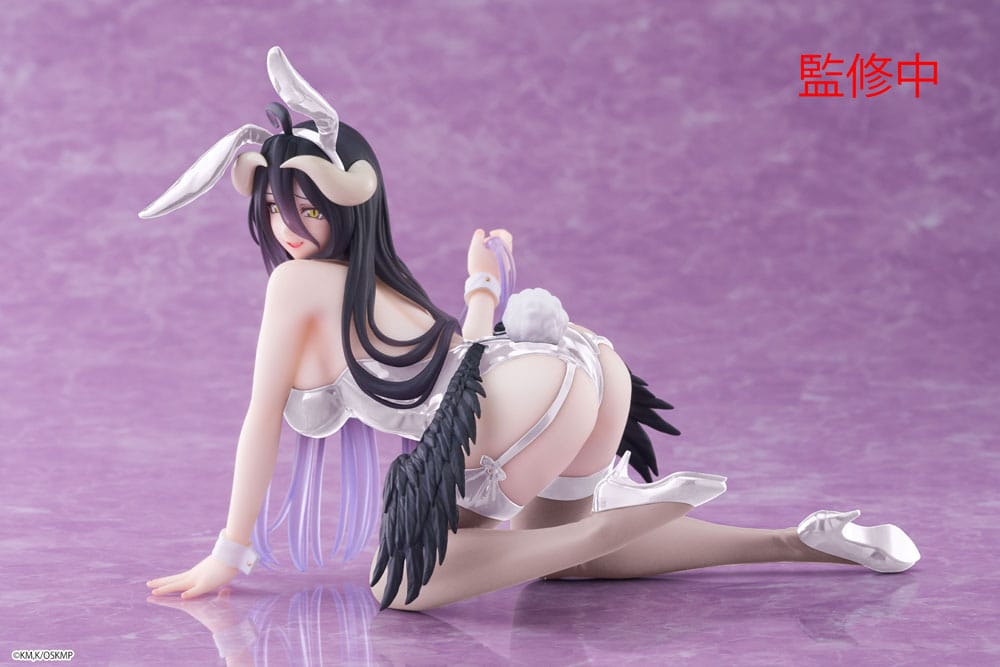 Overlord Albedo Desktop Cute (Bunny Ver.) Renewal 13 cm Statue