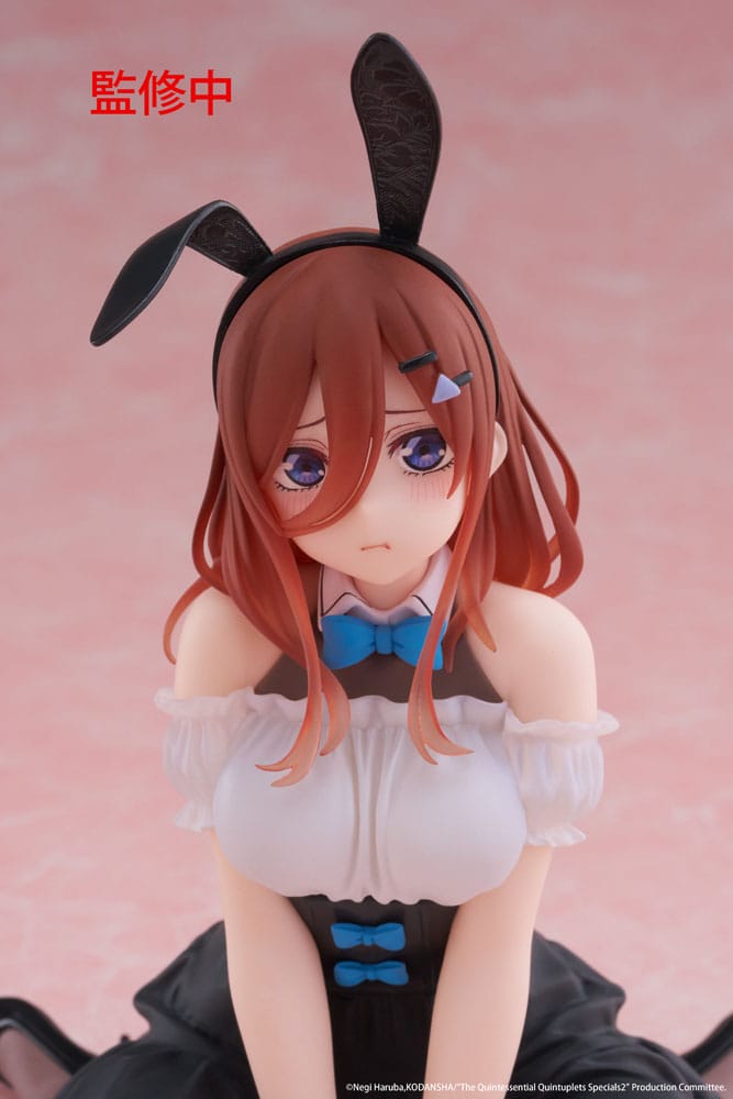 Quintessential Quintuplets Miku Nakano (Bunny Ver.) Desktop Cute 13 cm Statue