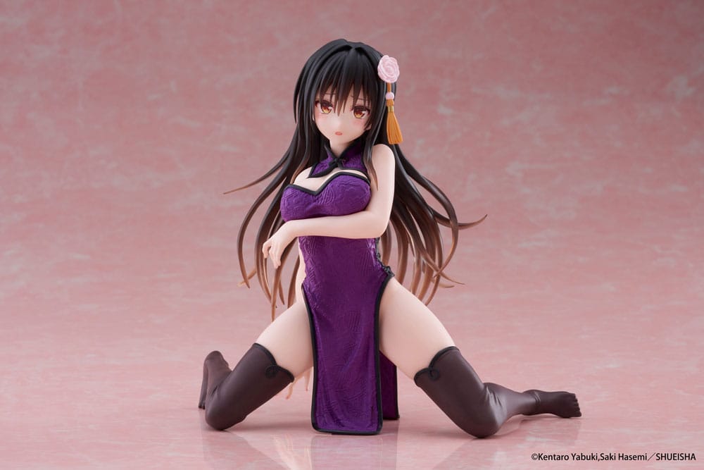 To Love Ru Darkness Yui Kotegawa (Chinese Dress Ver.) Desktop Cute 13 cm Statue