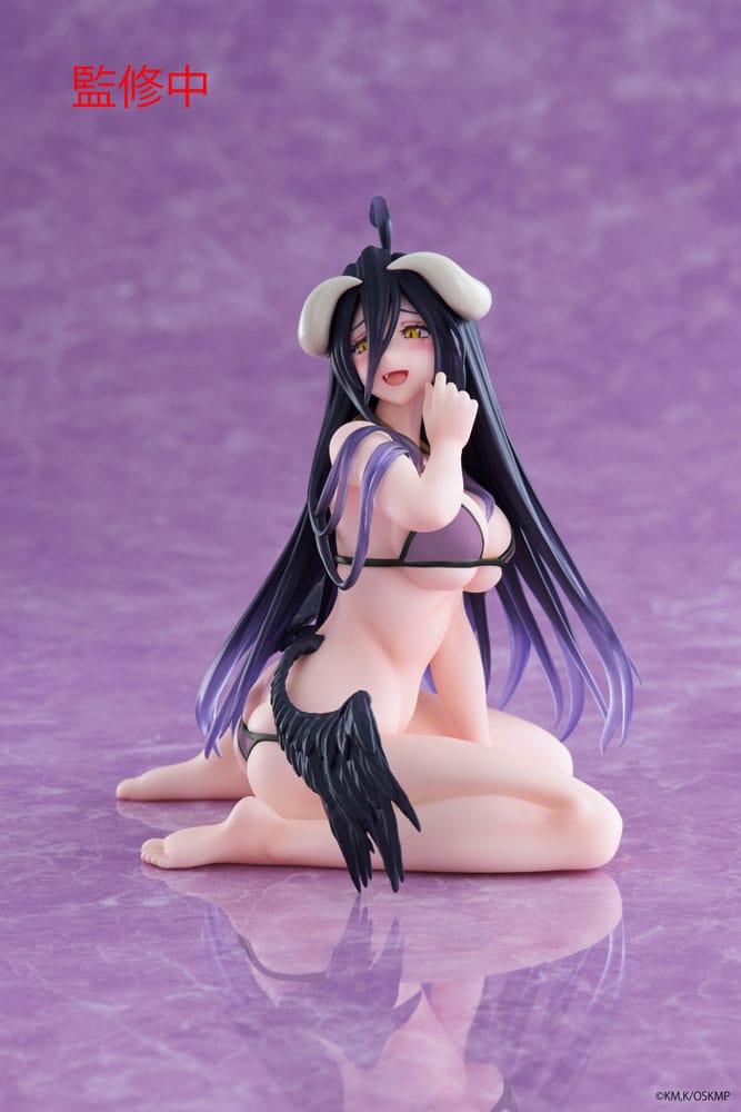 Overlord IV Desktop Albedo Swimsuit Renewal Edition 13 cm Statue