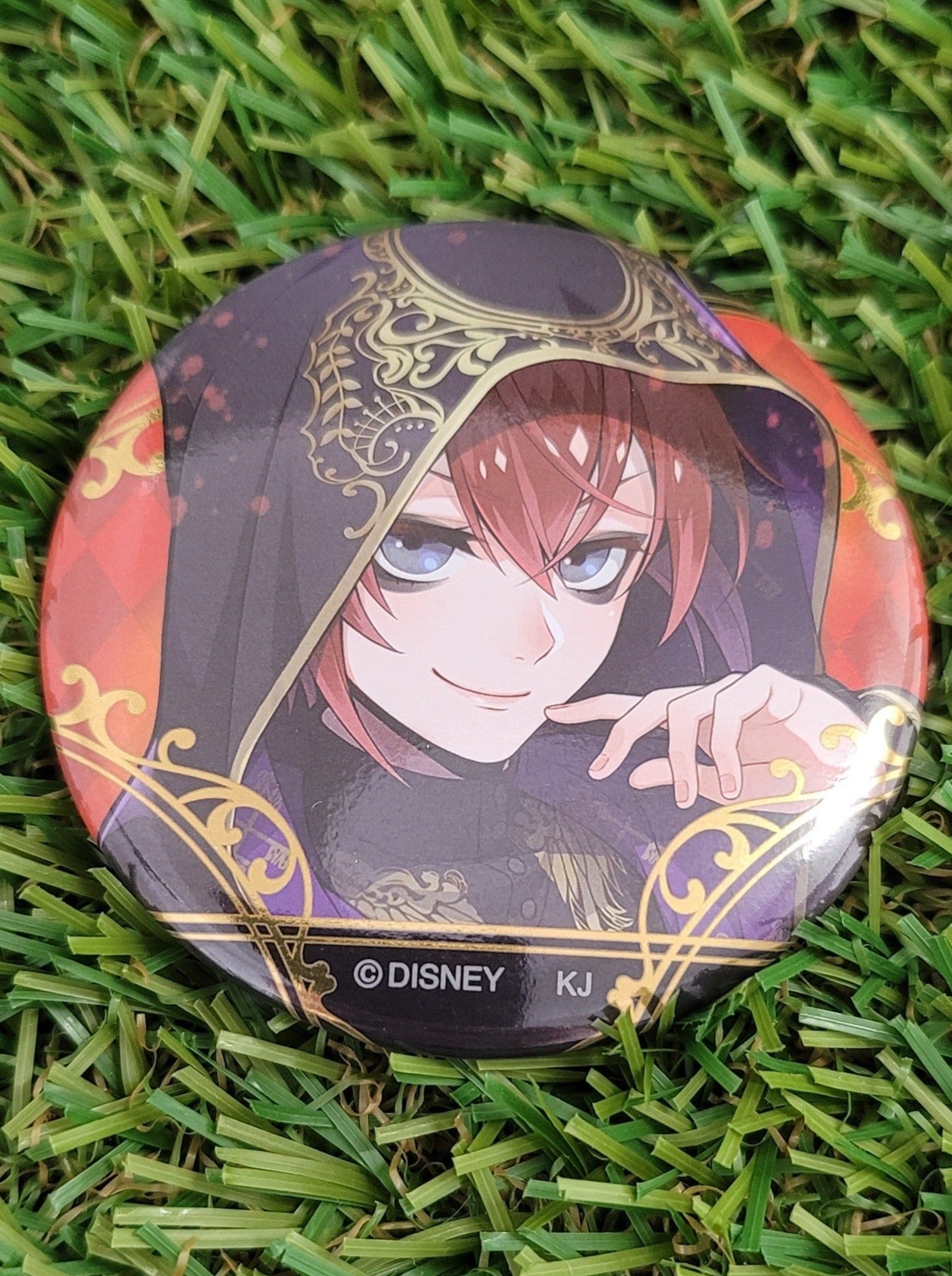 Twisted Wonderland Riddle Rosehearts Button Nippon4U