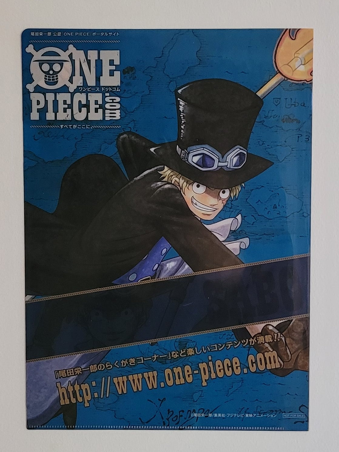 One Piece Ruffy / Sabo Clearfile Nippon4U