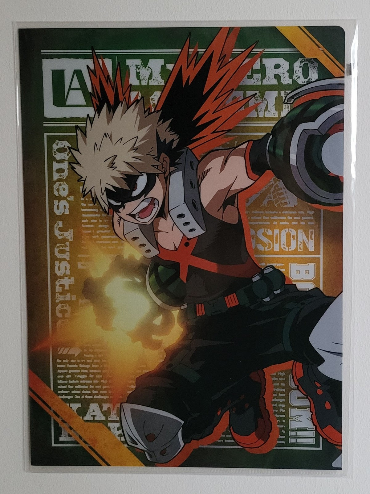 My Hero Academia Bakugo Clearfile Nippon4U