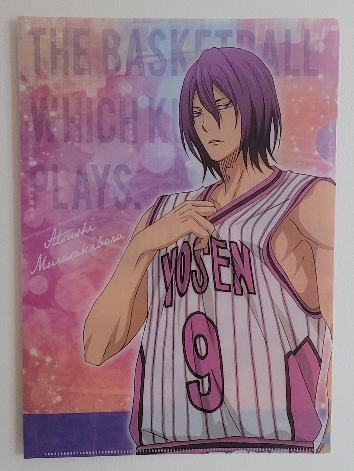 Kuroko no Basket Atsushi Murasakibara Clearfile Nippon4U