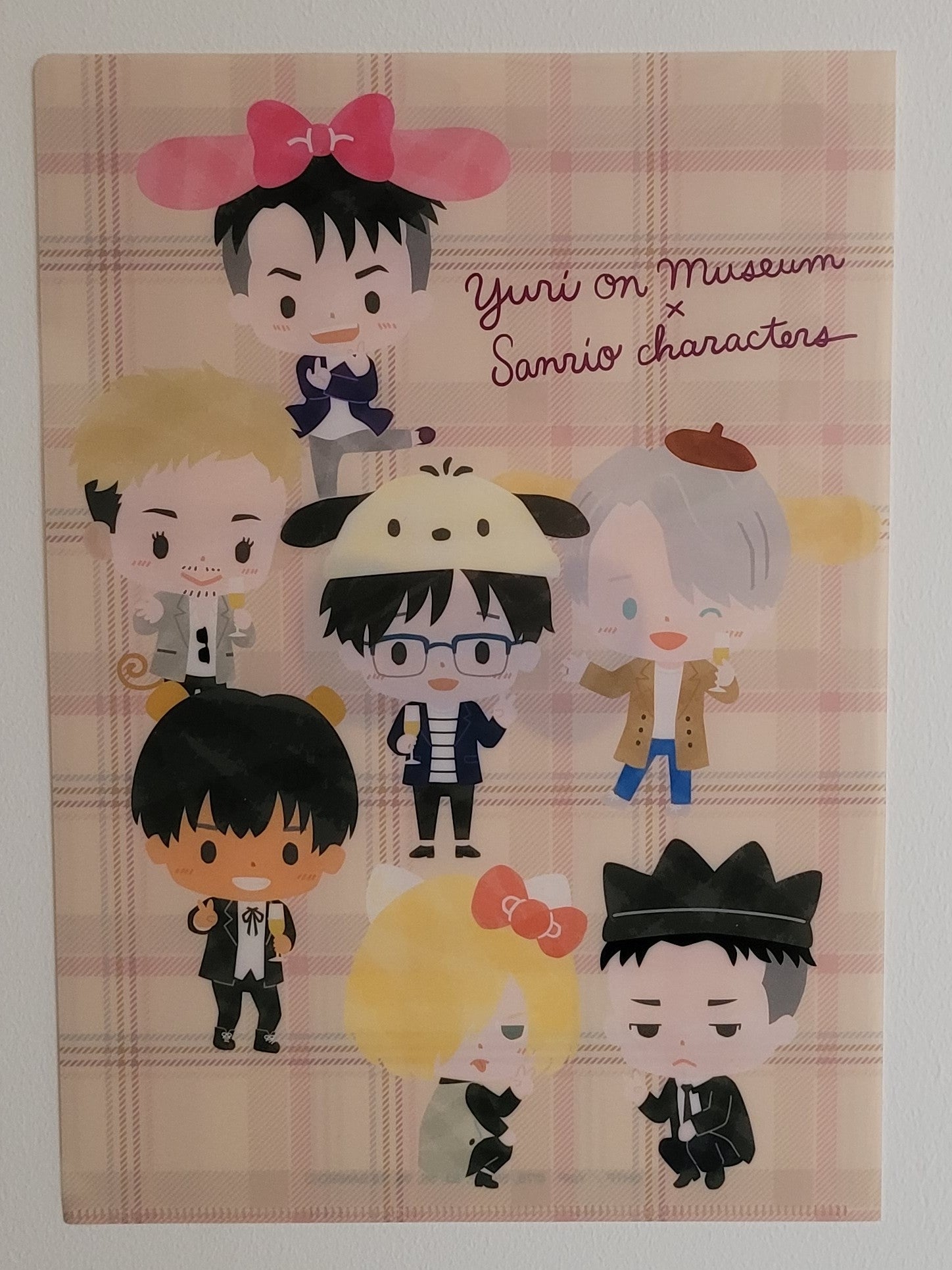 Yuri on Ice x Sanrio Clearfile Nippon4U