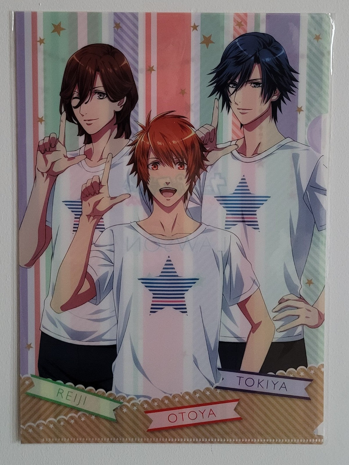 Uta no Prince-sama Reiji & Otoya & Tokiya Clearfile Nippon4U