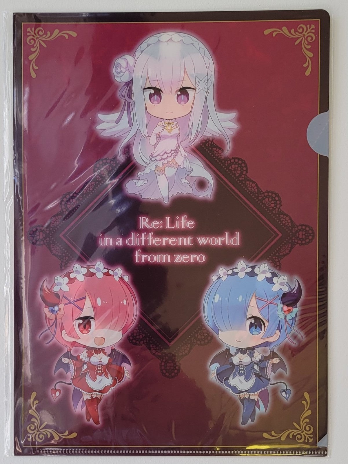 Re:Zero Rem & Ram & Emilia Clearfile Nippon4U