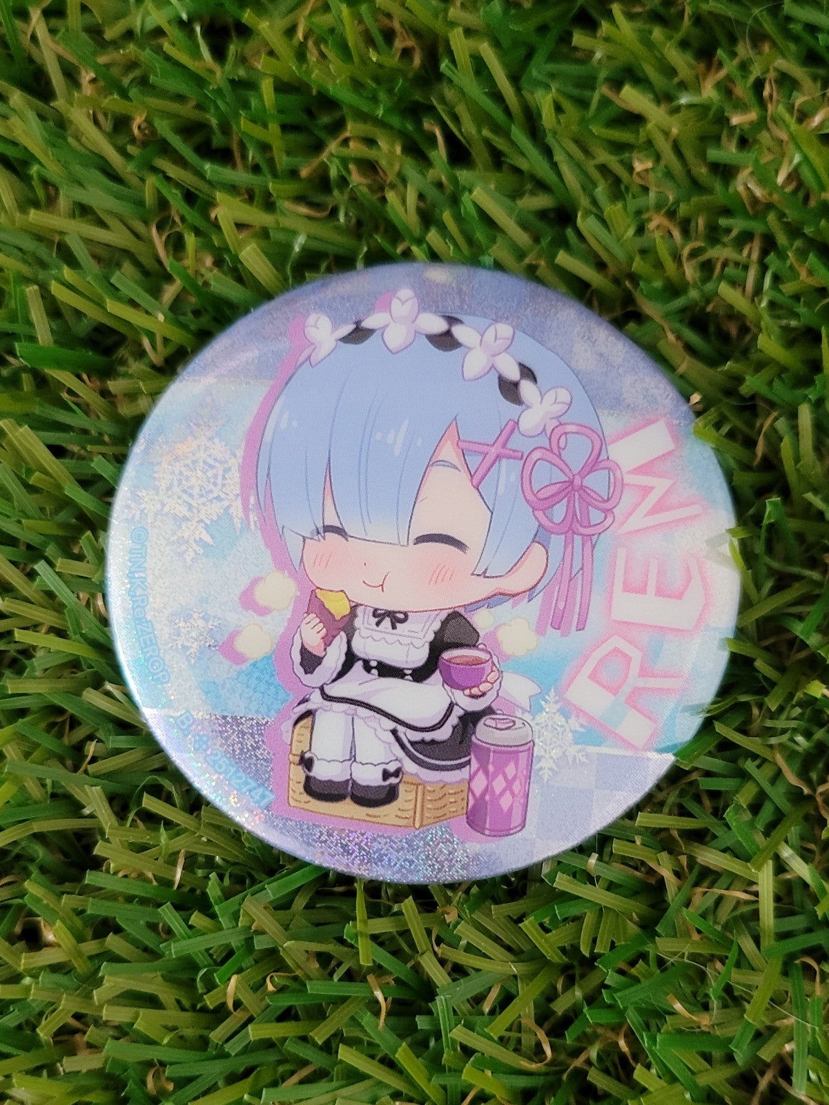 Re:Zero Rem Button Nippon4U